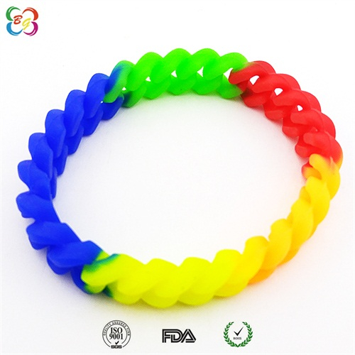 硅膠麻花手環(huán) 硅膠麻花手環(huán)