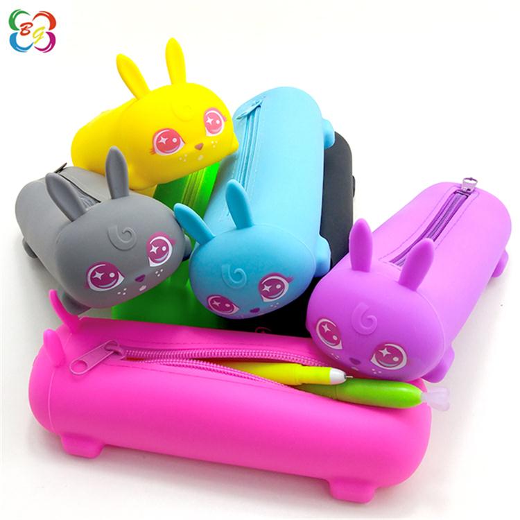 可愛(ài)動(dòng)物硅膠筆袋 可愛(ài)動(dòng)物硅膠筆袋