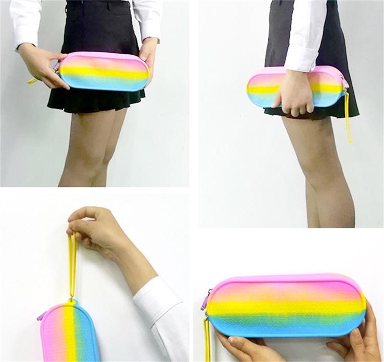 大容量硅膠筆袋 大容量硅膠筆袋