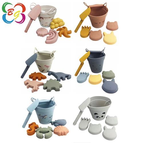 硅膠沙灘桶玩具套裝，讓你的小孩玩得更有樂趣