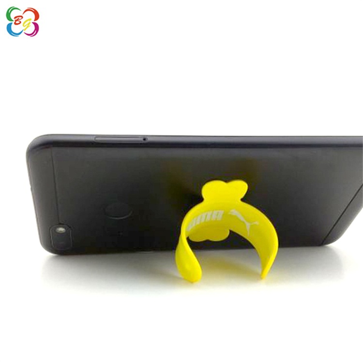 硅膠U型魔力貼手機支架