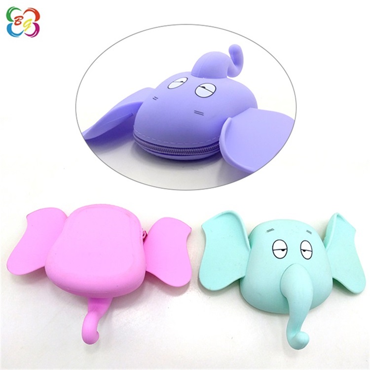 硅膠大象零錢包