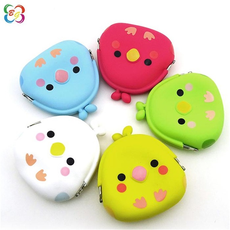 硅膠動物零錢包